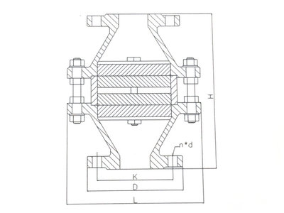 燃气管道阻火器结构图