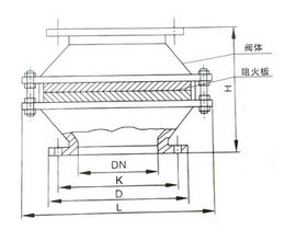 管端阻火器结构图