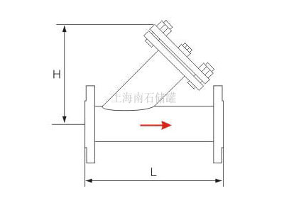 焊制Y型过滤器结构图