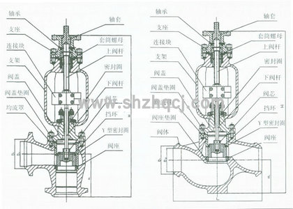 阀门内部结构图